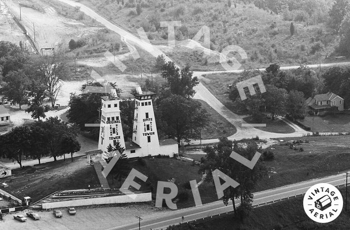 Irish Hills Towers - Aerial View Of Towers (newer photo)